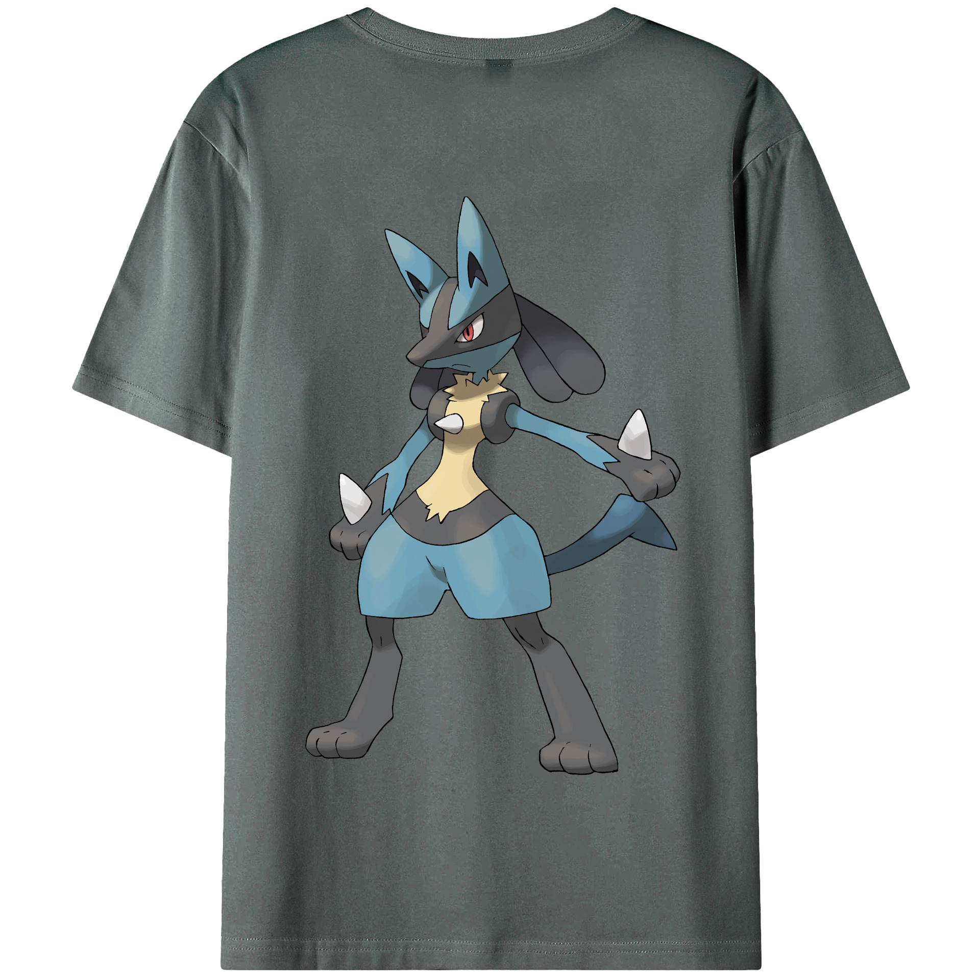 （画像用） ポケットモンスター Pokémon 綿100％半袖Tシャツ（背面プリント）